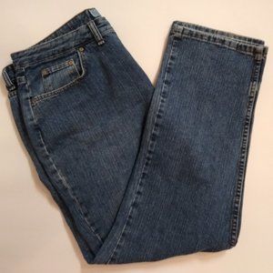 Faded Glory Womens Straight Leg Denim Jeans Size 18 Petite